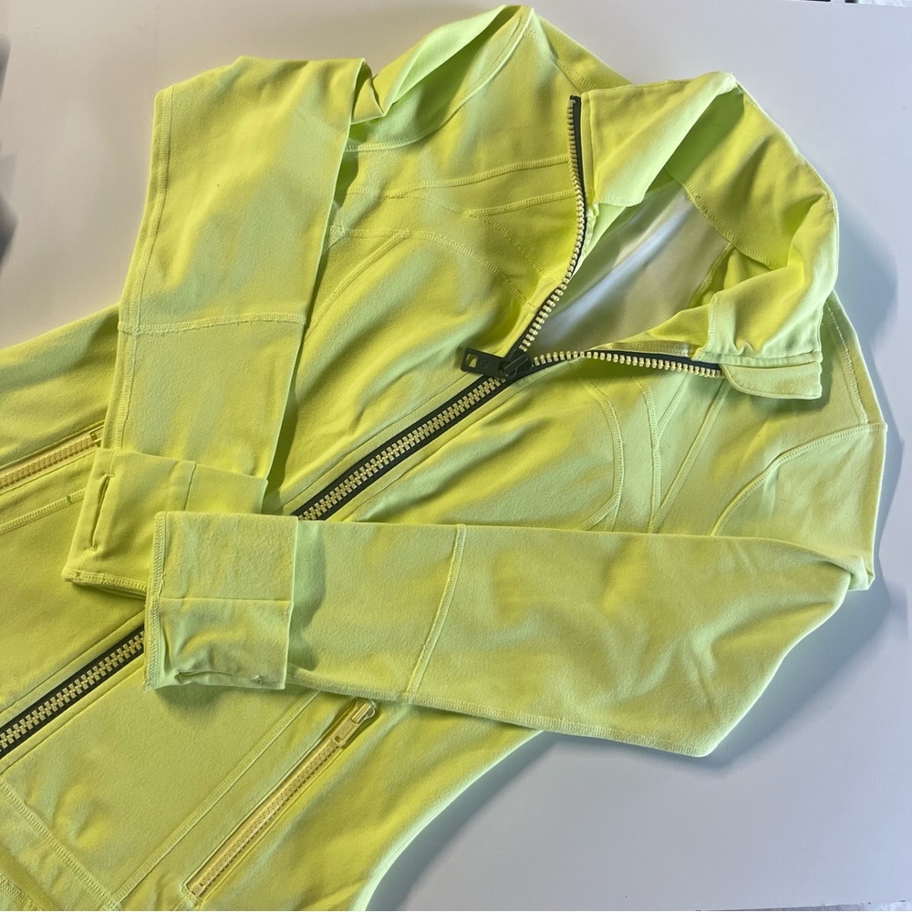 LULULEMON DEFINE JACKET SUPER SOFT HIGHLIGHT YELLOW 8